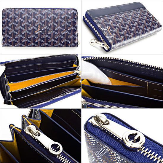 GOYARD/ゴヤール コピー★カーフ×ジップ長財布×２カラー★最新作★